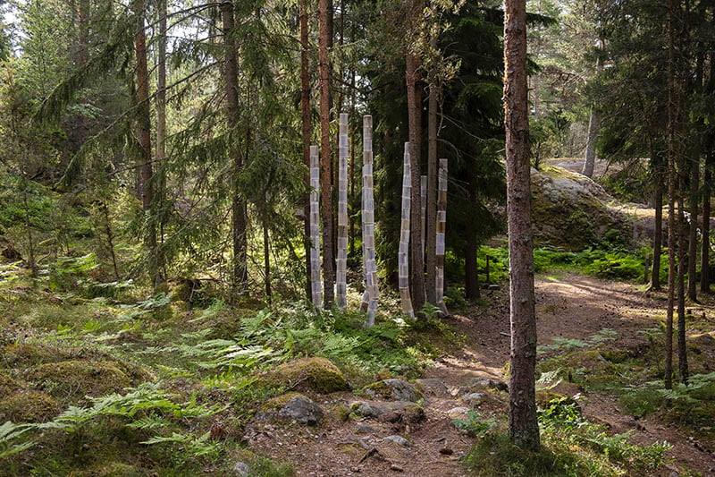 Arja Maarit Puhakka Written Forest Barefoot Path 2021