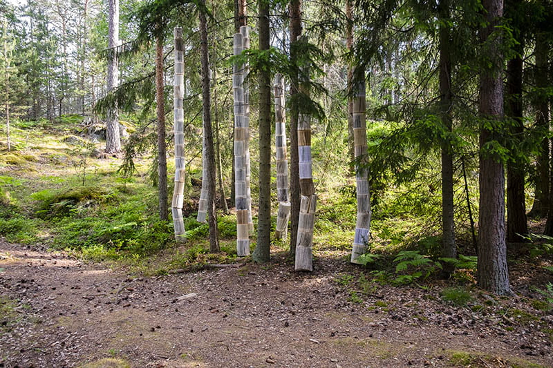 Arja Maarit Puhakka Written Forest Barefoot Path 2021