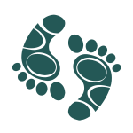 Barefoot path logo