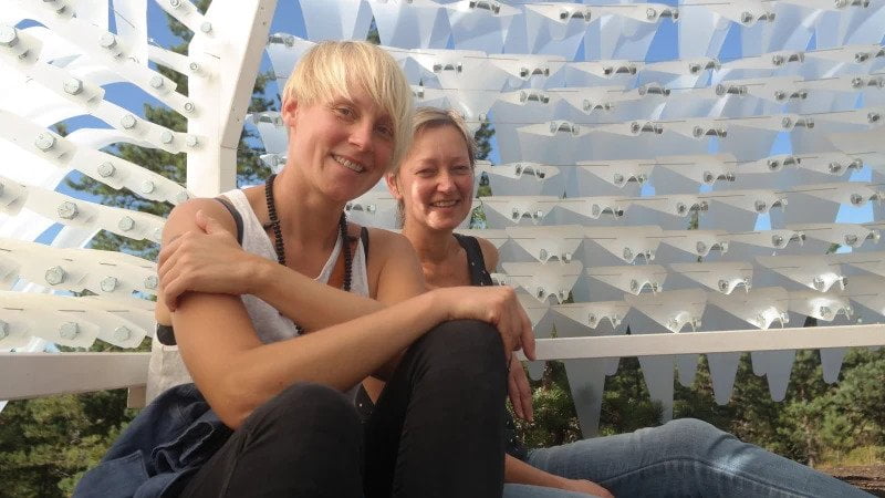 Sandra Nyberg and Pia Rosku in the year 2011